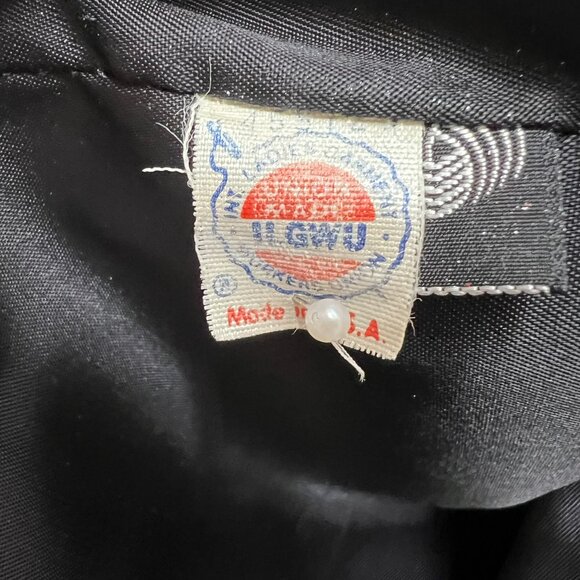 Vintage Womens Medium Long Winter Coat Reclaimed Laine Wool Real Fox Fur Collar - Picture 8 of 11